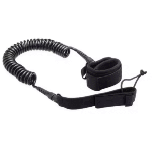 High Quality Coiled TPU Surf Leash with Stainless Steel Rotating Head 70cm-300cm Stretch Ankle Cuff