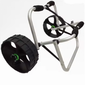 Kayak Cart Heavy Duty Aluminum Kayak Trolley Wheels Dolly Carrier with Tank Wheel