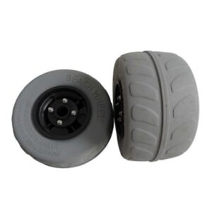 Inflatable Beach Cart Tires Polyurethane PVC Beach Trolley Wheels