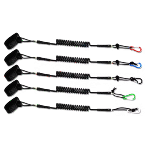 Water Sports Elastic Coil Paddle Leash
